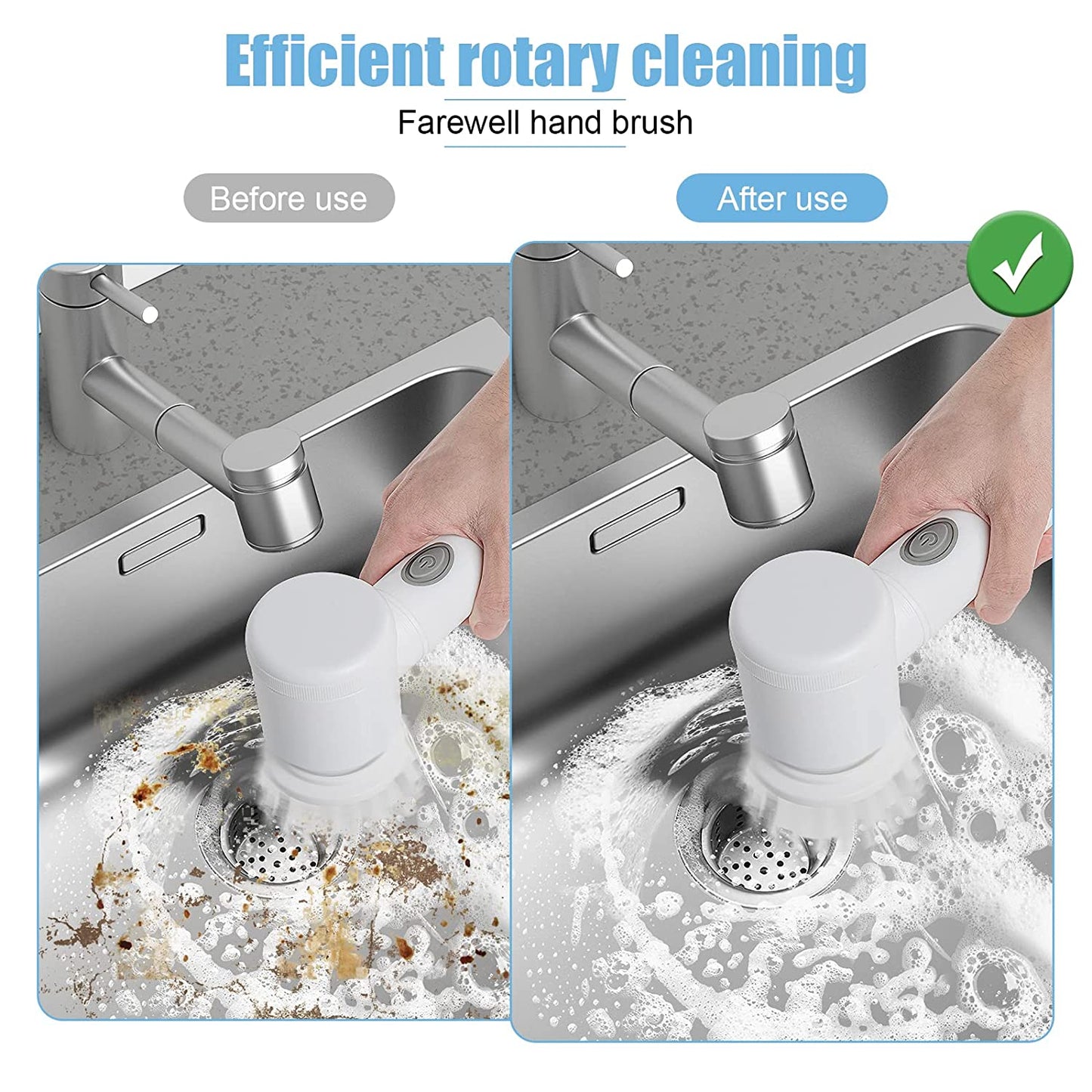 Scruzzle™ 3-in-1 Electric Cleaning Brush