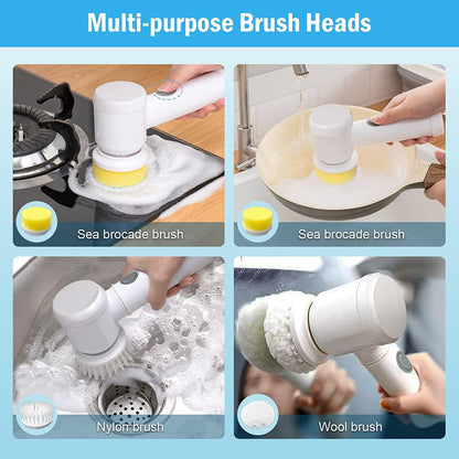 Scruzzle™ 3-in-1 Electric Cleaning Brush