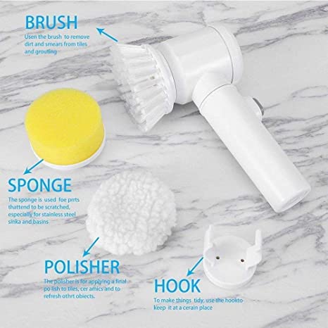 Scruzzle™ 3-in-1 Electric Cleaning Brush