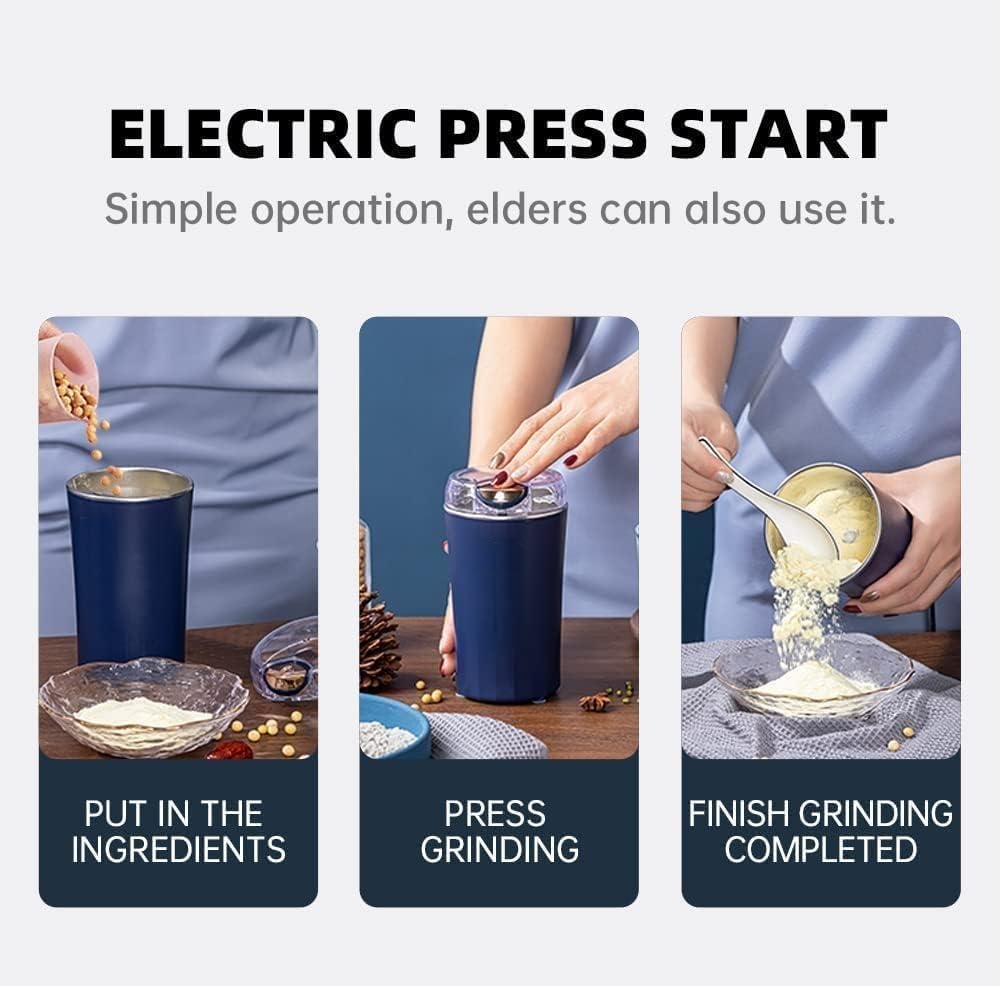 Grindmaxo™ Portable Spice & Coffee Grinder