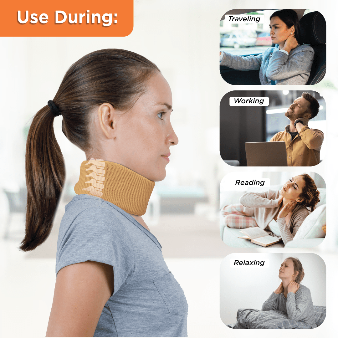 Posturexio™ Soft Fabric Cervical Collar