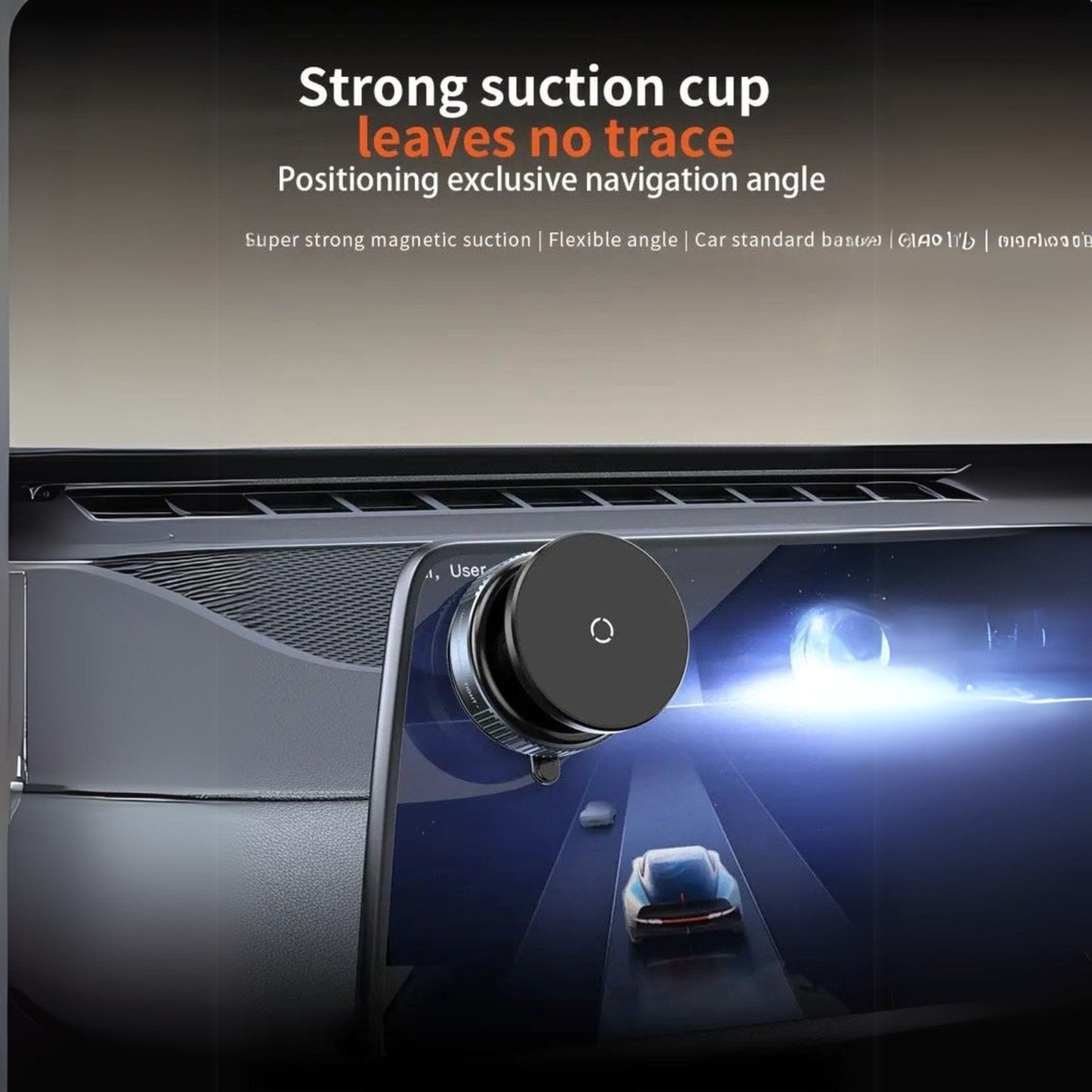 Suctionzio™ Vacuum Suction Magnetic Mount