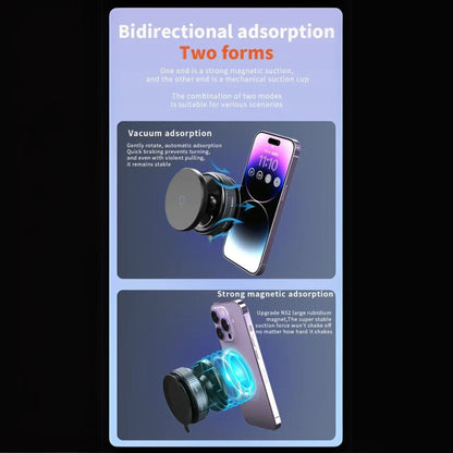 Suctionzio™ Vacuum Suction Magnetic Mount