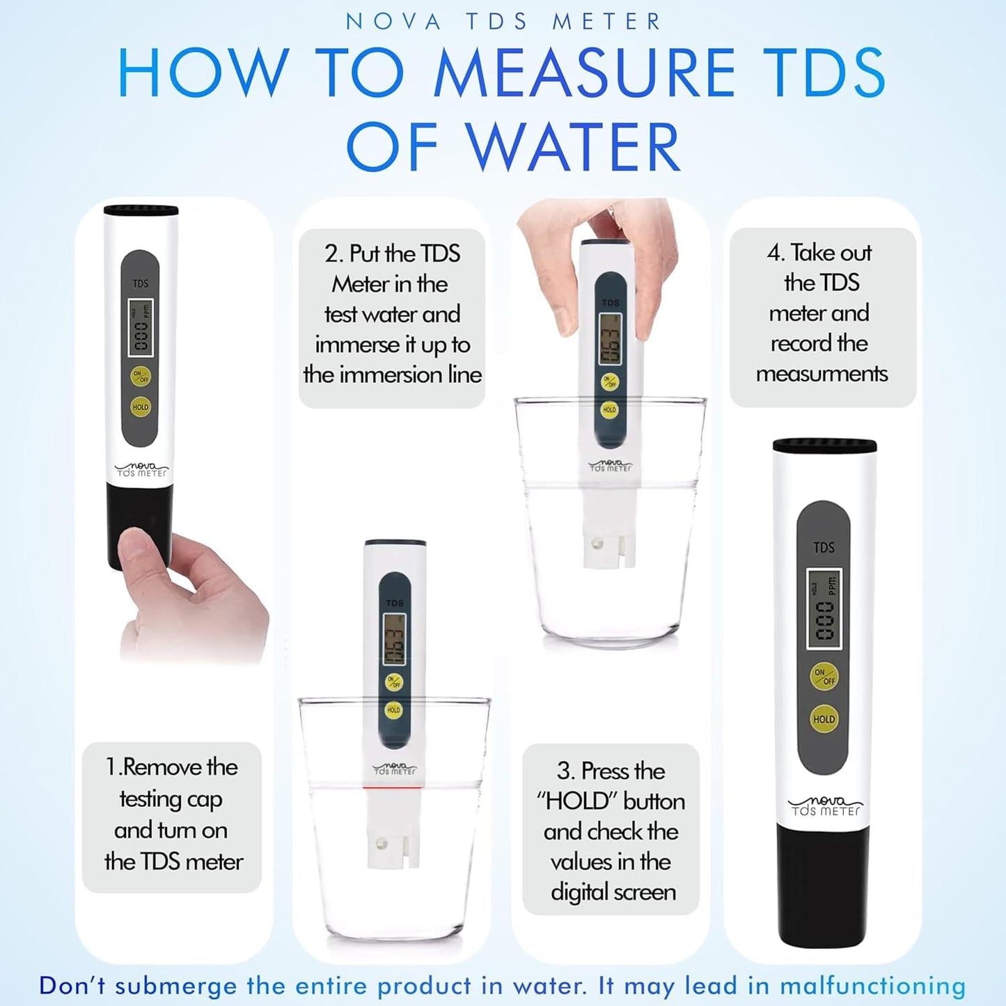 TDSProxi™ Water TDS Meter Tester
