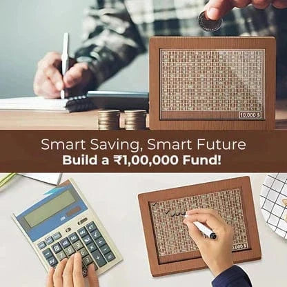 Vaultizio™ Premium Wooden Money Bank